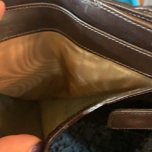 Vintage FENDI Zucca canvas & leather Authentic - Picture 7 of 11